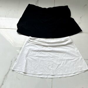 Bundle of 2 swim skirts good condition size medium
